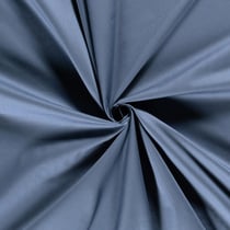 Tissu Popeline de coton unie satinée Allegro sur fond Bleu indigo - Au mètre