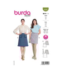Patron Burda 5930 - Jupes trapèze du 34 au 44 (FR) taille n°FR 34-44