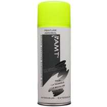 Bombe de peinture jaune fluo 330ml - Amt
