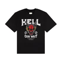 Stranger Things - T-Shirt Hell Can Wait - Taille M - Brands In