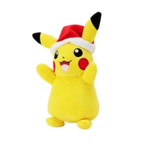 Peluche Pikachu Bonnet de Noël 20 cm - Pokémon - Aladdin