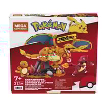 Jeu de construction Mega Construx Pokémon Coffret Évolution Salamèche