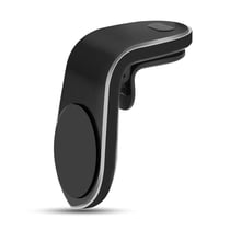 Support Voiture Magnétique Fixation Grille D'Aération Rotatif 360° - Argent