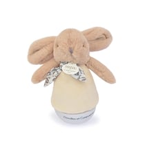 Veilleuse musicale lapin doudou Beige – Doudou et Compagnie - 19 cm