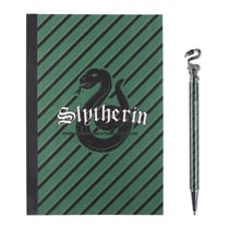 Set de Papeterie Harry Potter Maison Poudlard - Cahier et Stylo Emblème - SERPENTARD