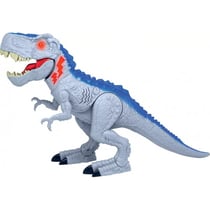 Dinosaure t-rex gris méchant - dino mégasaur mégahunter interactive avec sons - 31 cm de haut - dragon-i toys