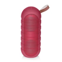 Enceinte Bluetooth Portable TWS Antiprojections Avec Fonction Lampe Torche Rouge YONIS