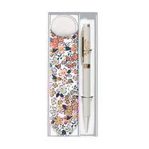 Set cadeau stylo bille & étui assorti Liberty brush - Hirondelles & Cie