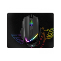 Souris filaire - Tapis de souris - Gaming - PRO-M3 - LED - Personnalisable - Boutons programmables