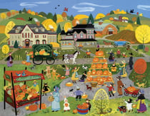 Puzzle 1000 pièces - Festival Jack O'Lantern - Alipson Puzzle