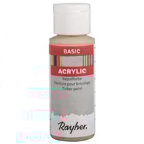 Peinture Acrylic, flacon 59 ml, beige