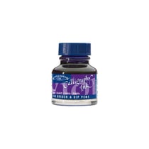 Encre pour calligraphie - Violet - Winsor et Newton - Flacon de 30ml - Beaux-arts