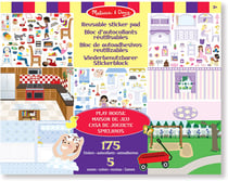 Autocollants réutilisables - La maison