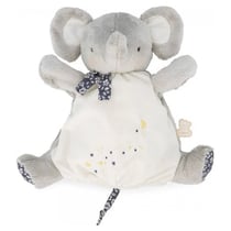 doudou marionnette elephant - Kaloo - Vert