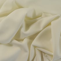 Tissu Crêpe Georgette Ivoire