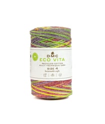 Coton recyclé ECO VITA 4 MULTICOLORE (250gr) ! - Dmc - certifié Oeko-Tex 108 Multicolore