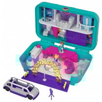 Polly pocket aventure surprise danse avec limousine / fete - mattel - fry41 - poupee
