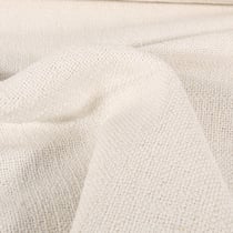Tissu d'ameublement Normandie uni Ecru