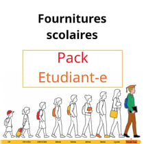 Kit de fournitures pour étudiant·e