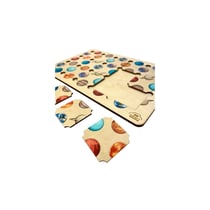 Puzzle logique en bois du système solaire - Un défi amusant pour toute la famille
