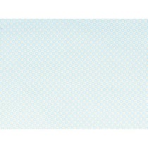 Coupon de tissu 55 x 45 cm - Ronds bleu clair à pointillés bleus