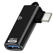 LinQ Adaptateur OTG USB vers USB-C et Charge USB-C 10W Transfert 5Gbps Noir