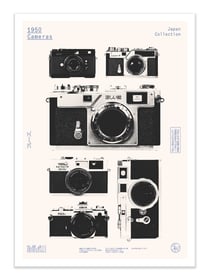 Affiche - Cameras 1950 - Florent Bodart