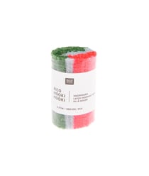 Fil à Nouer 6,5 cm Marbré - Rico Hooki Hooki Vert