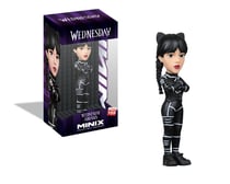 Minix - TV Series #169 - Wednesday - Mercredi Addams en chat - Figurine à Collectionner 12 cm