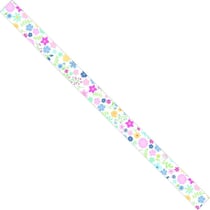 MégaCréa DIY - Ruban adhésif 1,5cm x 10m Fleuri 4