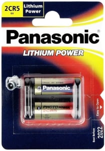 Pile Photo Power 2CR5 Lithium battery 6V 2 CR 5