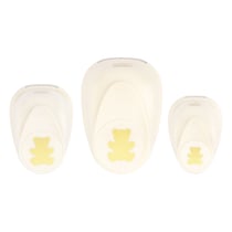 Vaessen Creative Set de perforatrices Ours 3pcs