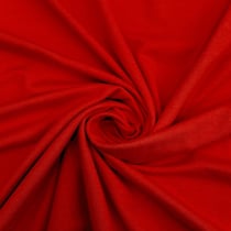 Tissu Jersey Viscose uni Rouge