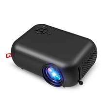 Mini Videoprojecteur HD 1080P Portable 1800 Lumens Son Surround HDMI USB Noir YONIS