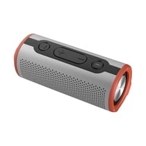 Enceinte Bluetooth Waterproof Portable Subwoofer Extérieur 12W Autonomie 7H Rouge YONIS