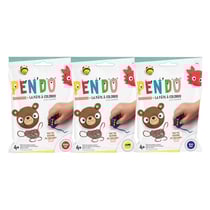 3 crayons de couleur à faire soi-même - rouge-jaune-bleu