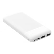 Platinet Batterie de Secours 10000mAh Élégant Lithium-Polymère Blanc