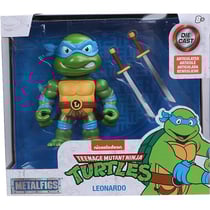 Figurine métal léonardo 10 cm - les tortues ninja - tmnt - turtles - jada 253283000