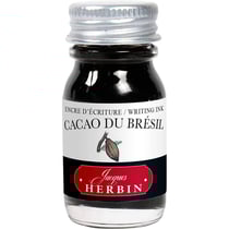 Encre pour stylos plume - Calligraphie - Cacao du Brésil - Herbin - Flacon 10ml
