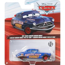 Vehicule cars 3 - fabulous hudson hornet - voiture miniature - mattel - dxv70