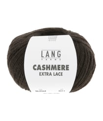 Pelote CASHMERE EXTRA LACE exceptionnelle à tricoter - 25gr- Lang Yarns : Une laine d’exception, douce et luxueuse 268 Marron