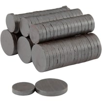 Aimants, d 14+20 mm, ép. 3 mm, 2x250 pièces/ 1 Pq.