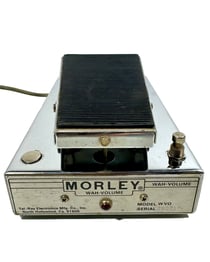 Morley Wah-Volume Model WVO Original Vintage 1970's