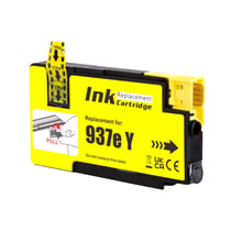 937e XL - Cartouche HP 937e XL Jaune compatible HP OfficeJet Pro 9130e 9140e - 123CONSOMMABLES