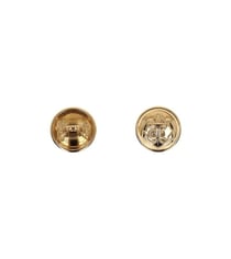 Lot de 6 boutons métal ancre or