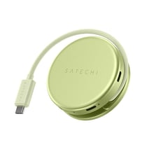 Satechi Hub Multiport 5-en-1 USB-C vers HDMI / USB-A / 2 USB-C / Carte SD Modèle OntheGo Vert