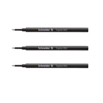 Lot de 3 recharges pour stylo roller - Noir - Pointe 0,5mm - Topball 850 - Schneider
