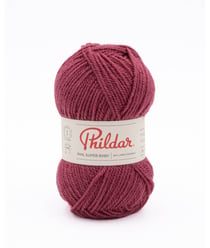 Pelote de laine à tricoter SUPER BABY - 25GR - Phildar - certifié Oeko-Tex Orchidee Rose