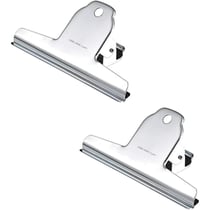 Pinces à dessin - Spring clip - Métal - 100mm longueur - Lot de 2 pièces