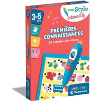 Mon stylo interactif - Premières connaissances - Clementoni